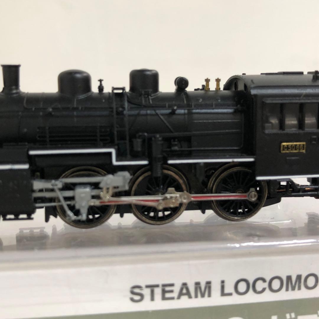 蒸気機関車模型　C50-66 ゼブラ塗装　A7402 1/150
