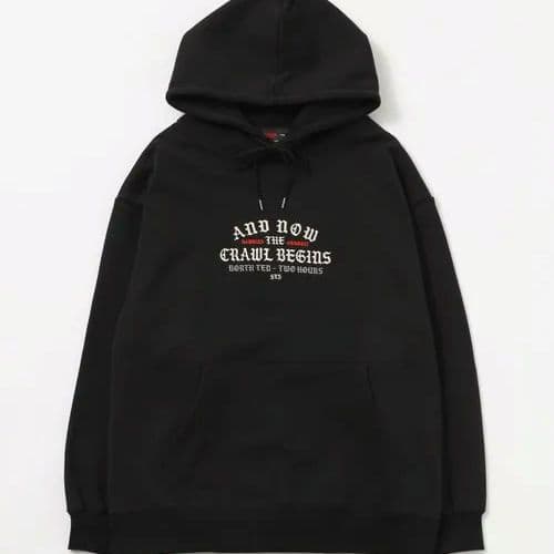 М　STRANGER THINGS 　グラフィックパーカー