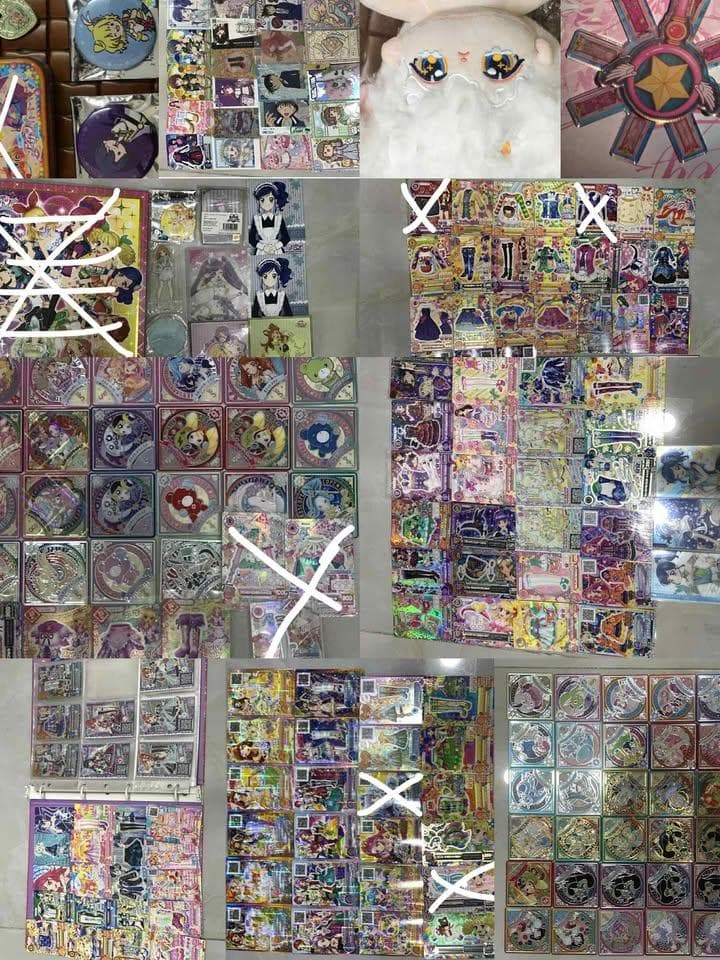 アイカツ カード 缶バッジ 大量 まとめ売り