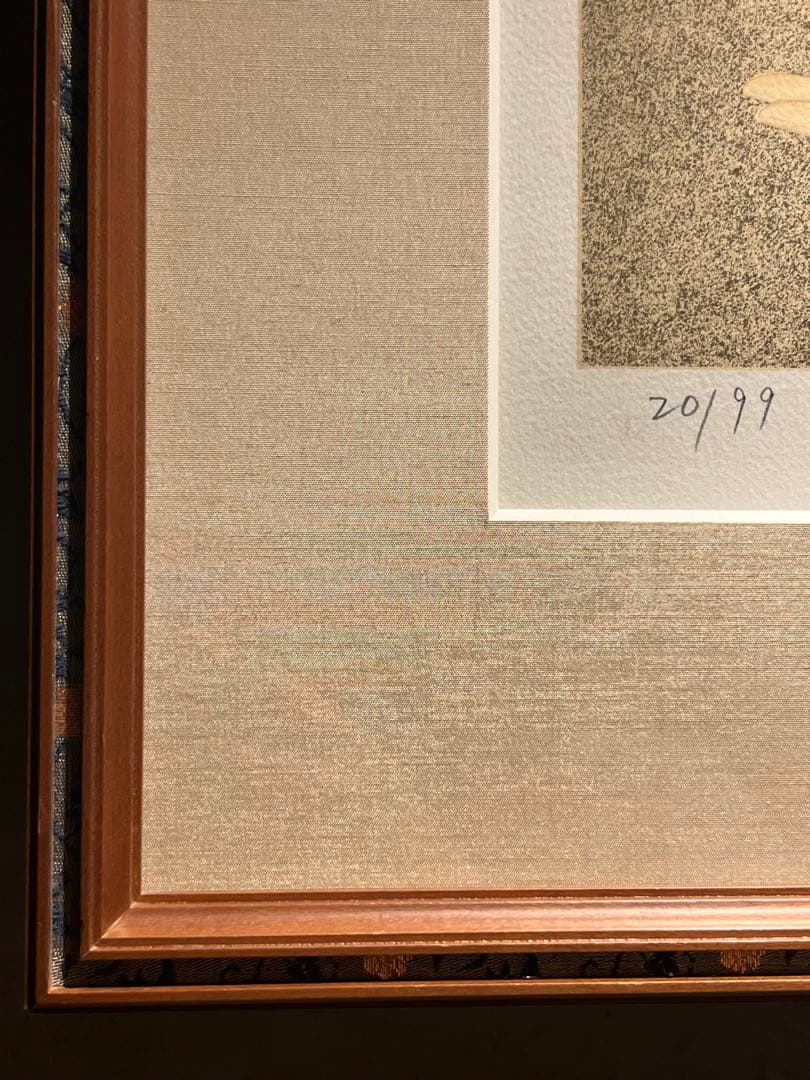 森田曠平【美人画】　【春夏秋冬-春】lithograph 99限定