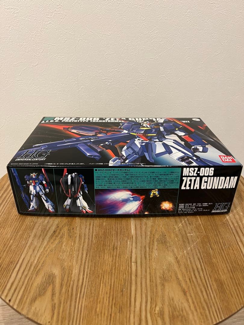 【新品未開封】MSZ-006 ZETAGUNDAM HG Zガンダム