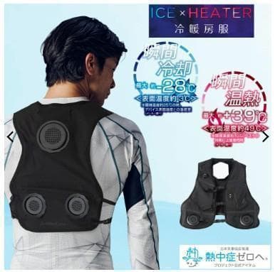 ワークマンウィンドコアアイス×ヒーターペルチェベストPRO2 799