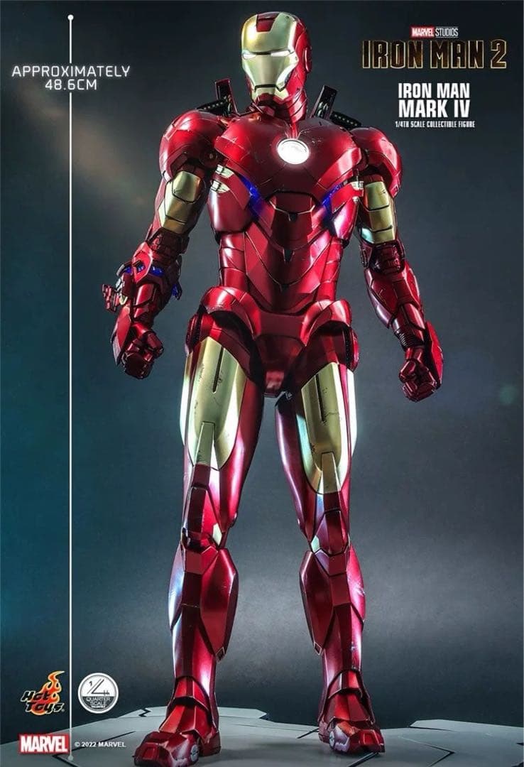 ホットトイズ クオーター・スケール アイアンマン2 アイアンマン・マーク4