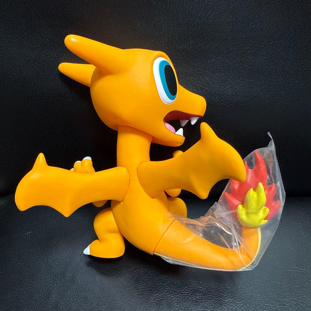 美品 ポケモンセンター限定 pokemon time ソフビ リザードン