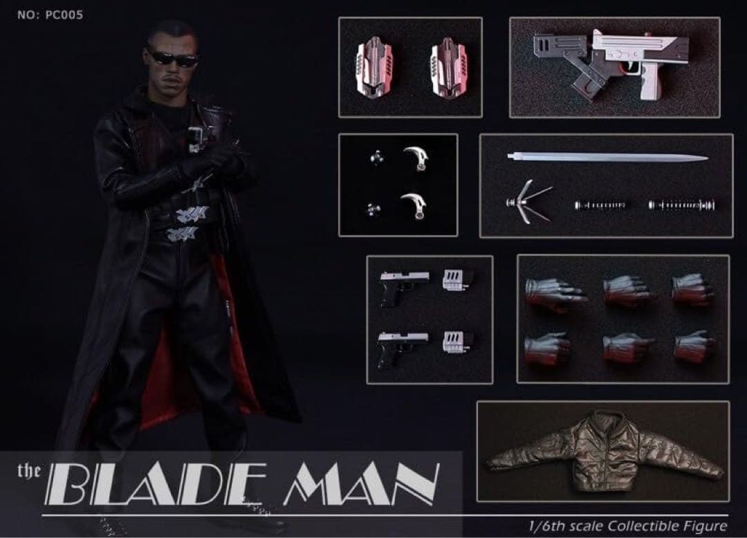 PC TOYS 1/6 ブレイド PC005 BLADE フィギュア 開封品