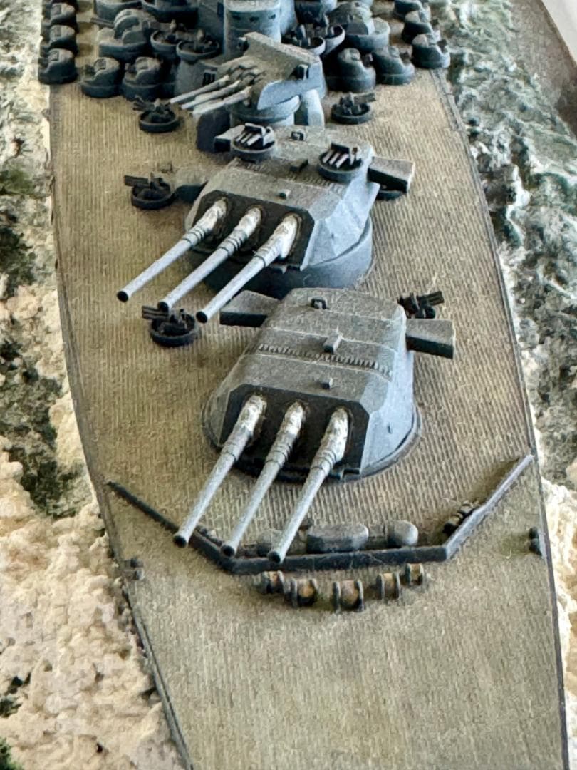 戦艦大和 ヤマト YAMATO 日本海軍戦艦 ジオラマ 完成品