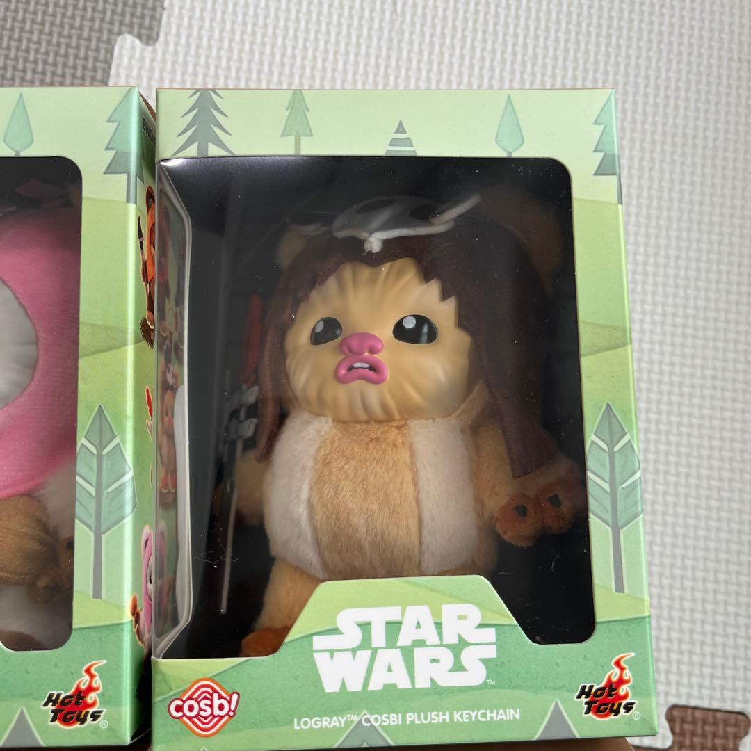 コスビ スターウォーズ イウォーク物語 キーチェーン　6個セット