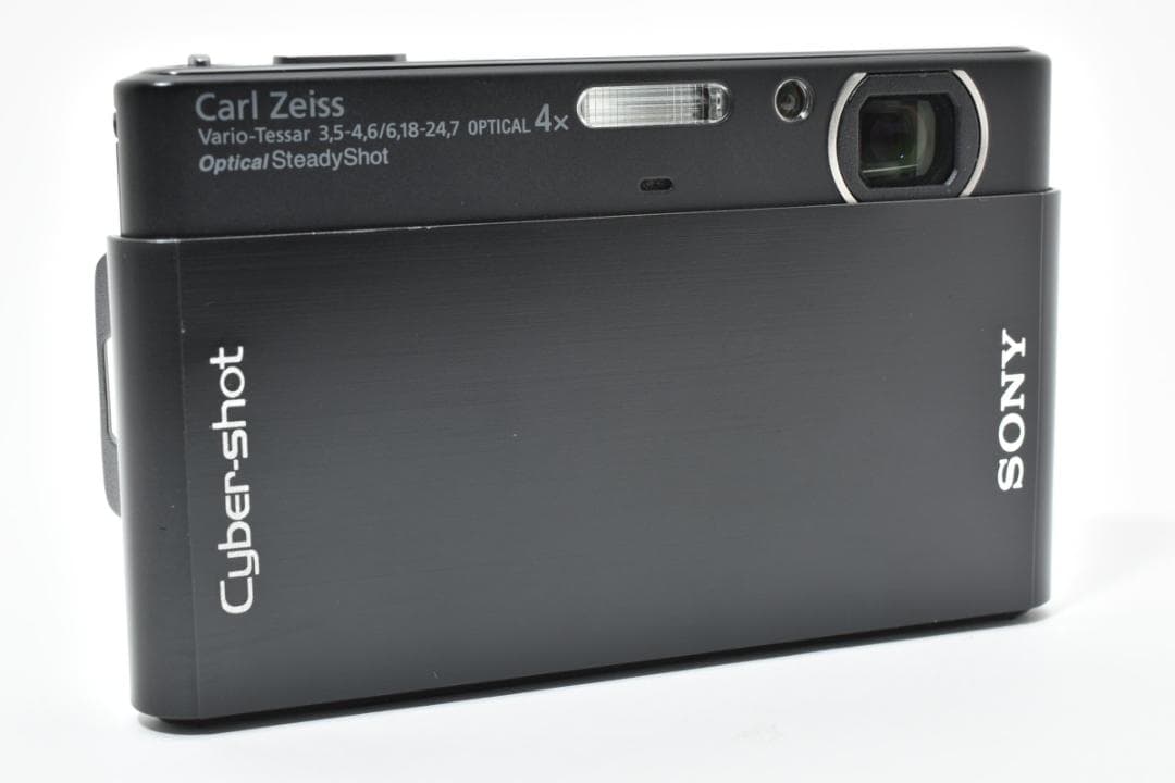 【美品】SONY Cyber-shot DSC-T77 ブラック　動作確認済