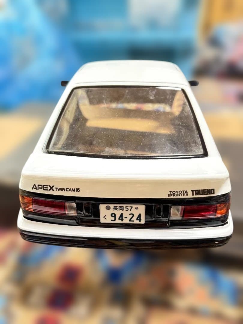 1/10RC用 トヨタ AE86 スプリンタートレノ 2ドア ライト開閉カスタム