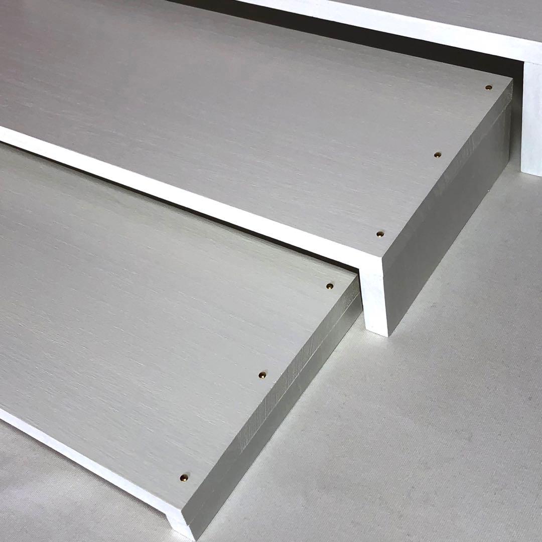 ♡ひ　トランク型什器　ディスプレイ台　２点　イベント什器　アクセサリー什器