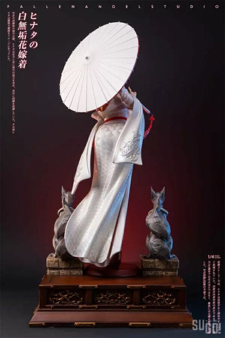 正規品　ナルト　日向ヒナタ　1/4 海外ガレージキット　スタチュー