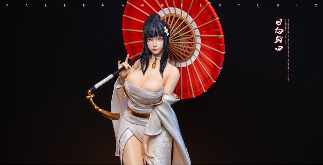 正規品　ナルト　日向ヒナタ　1/4 海外ガレージキット　スタチュー