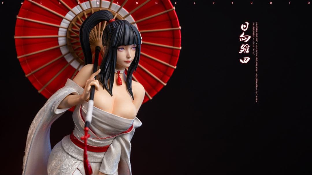 正規品　ナルト　日向ヒナタ　1/4 海外ガレージキット　スタチュー
