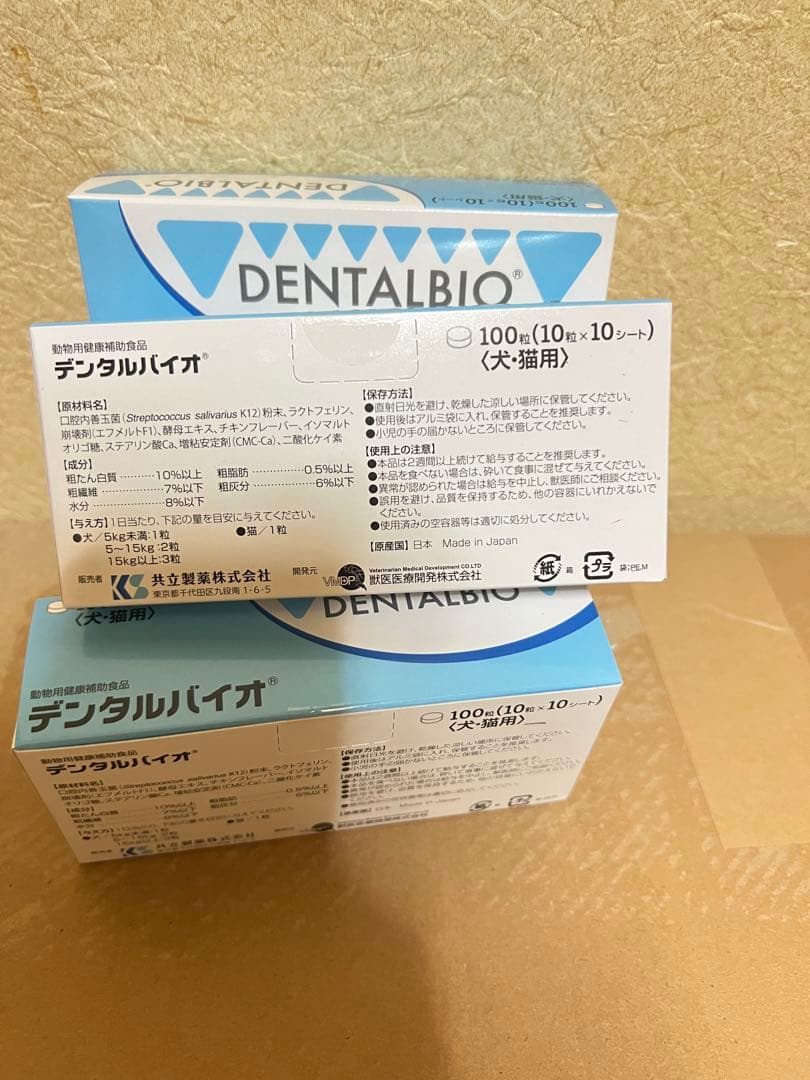 共立製薬 デンタルバイオ 10粒×10シート 4つ