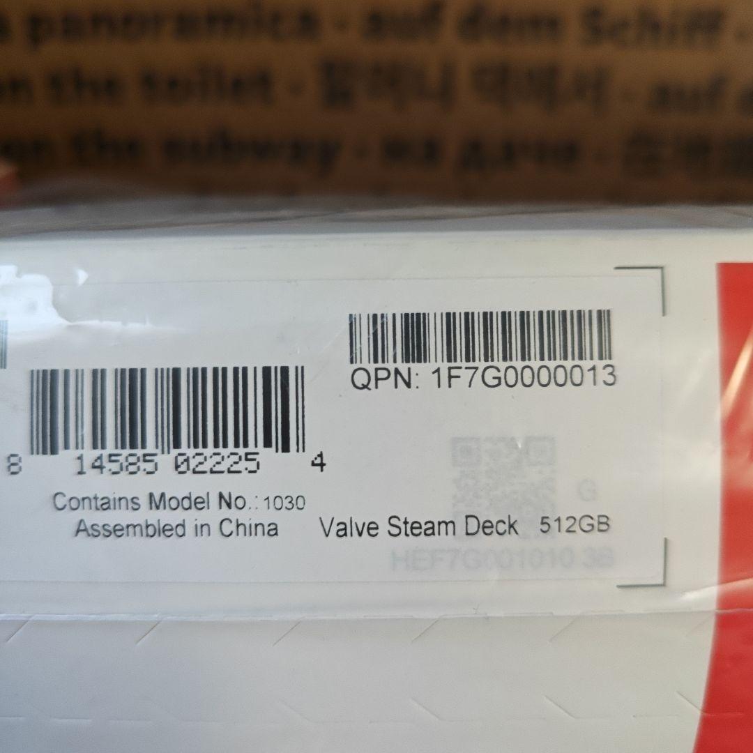 SteamDECK スチームデック　本体　OLED 512GB