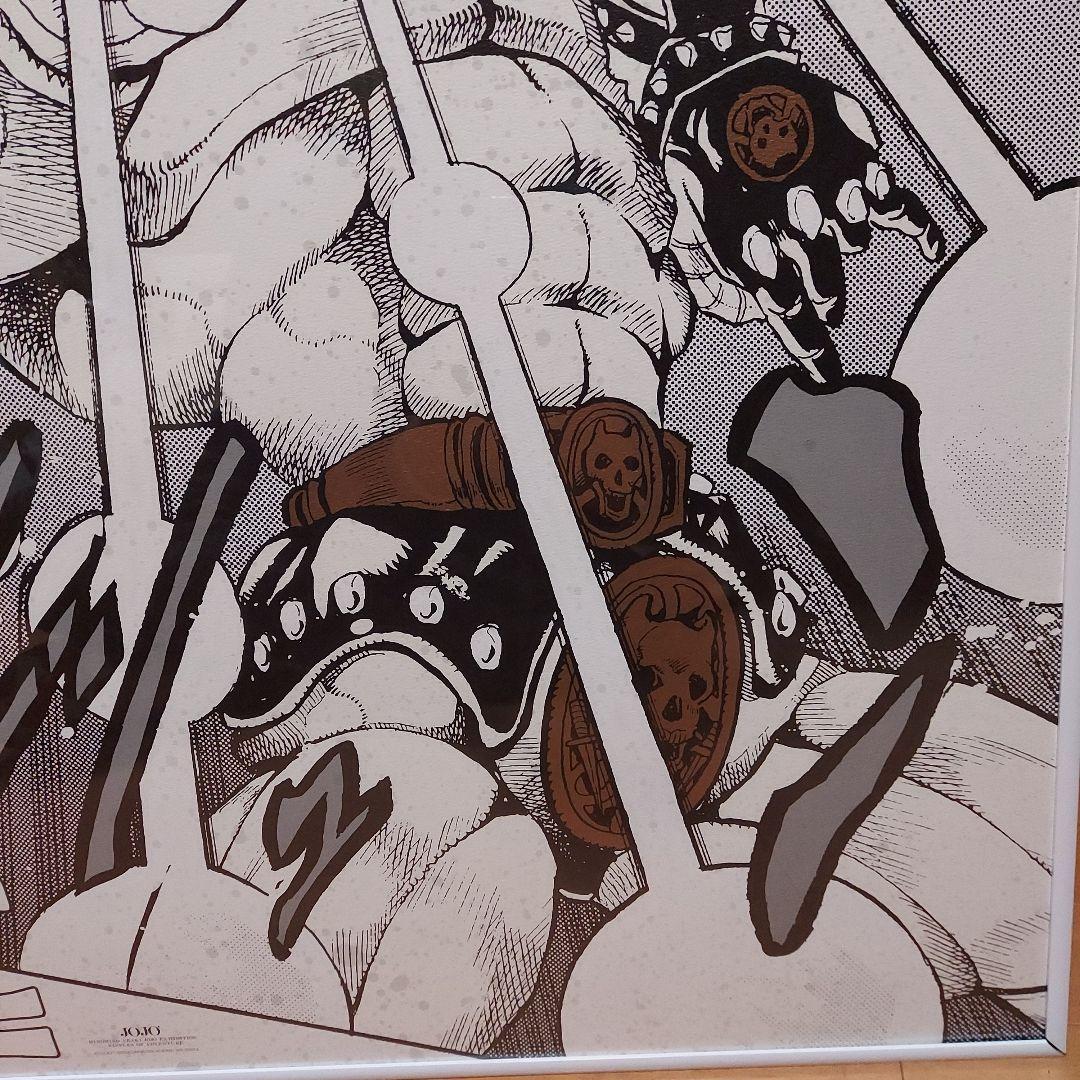 じ*む様 ジョジョ展 ポスター キラークイーン おまけで額つきです。