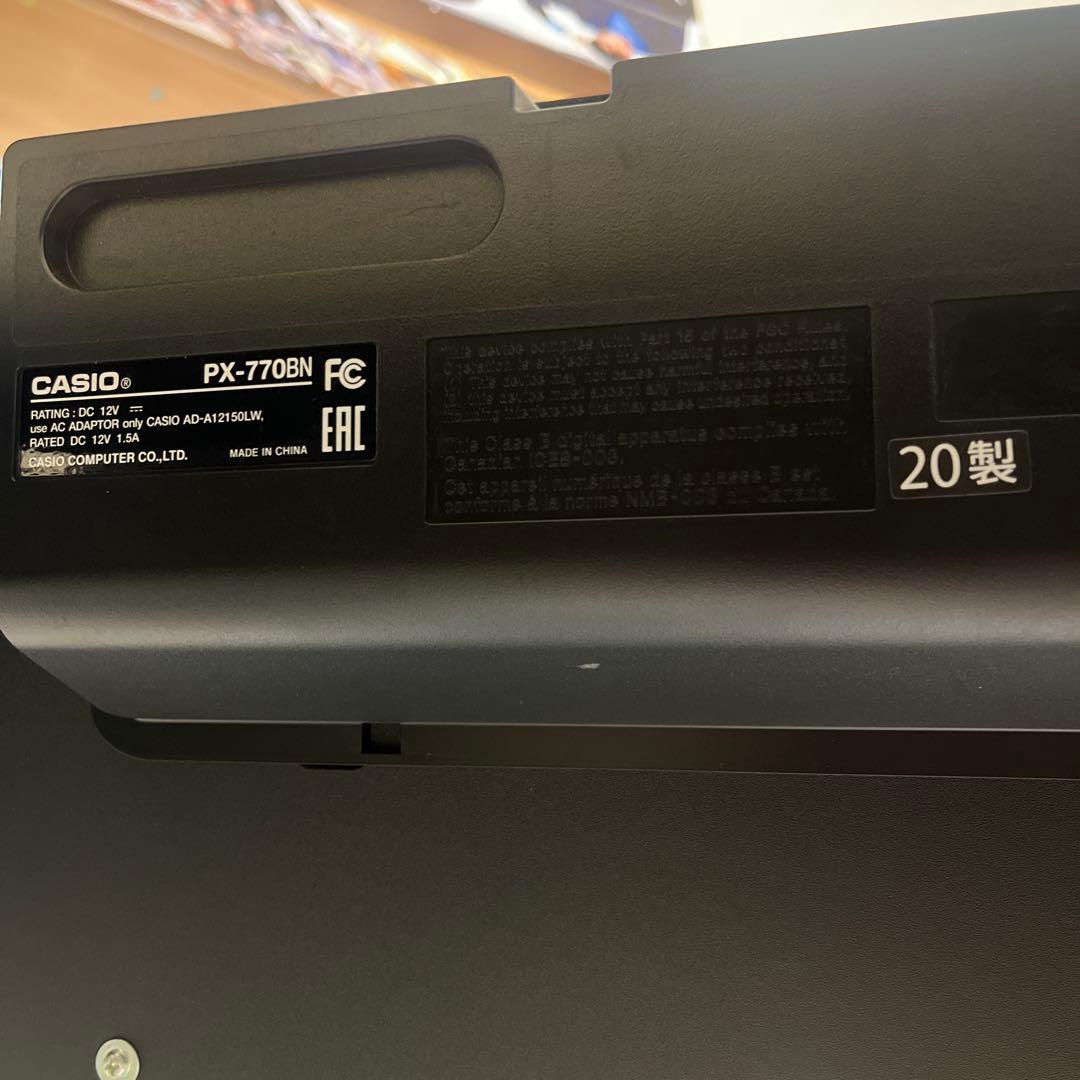 CASIO PriviA 電子ピアノ PX-770 BN ★新品同様品★