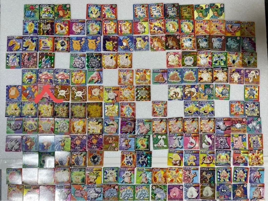 ポケットモンスター　初期　レトロ　ミニカード　ブロスカード 238枚　ケース2台