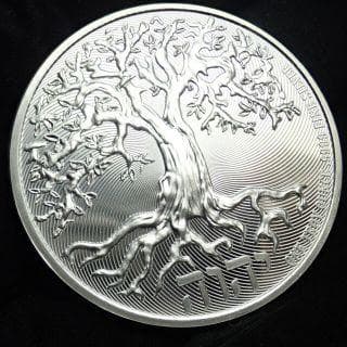2021年 ニュージーランド 銀貨 エリザベス2世 ニウエ カプセル入