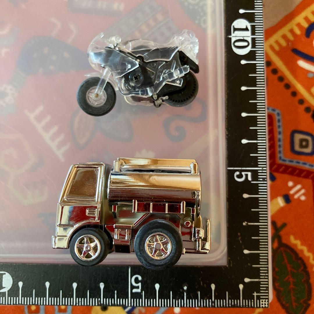 激レア　チョロQ ピカピカトレーラー　& バイクセット　新品未使用　2003