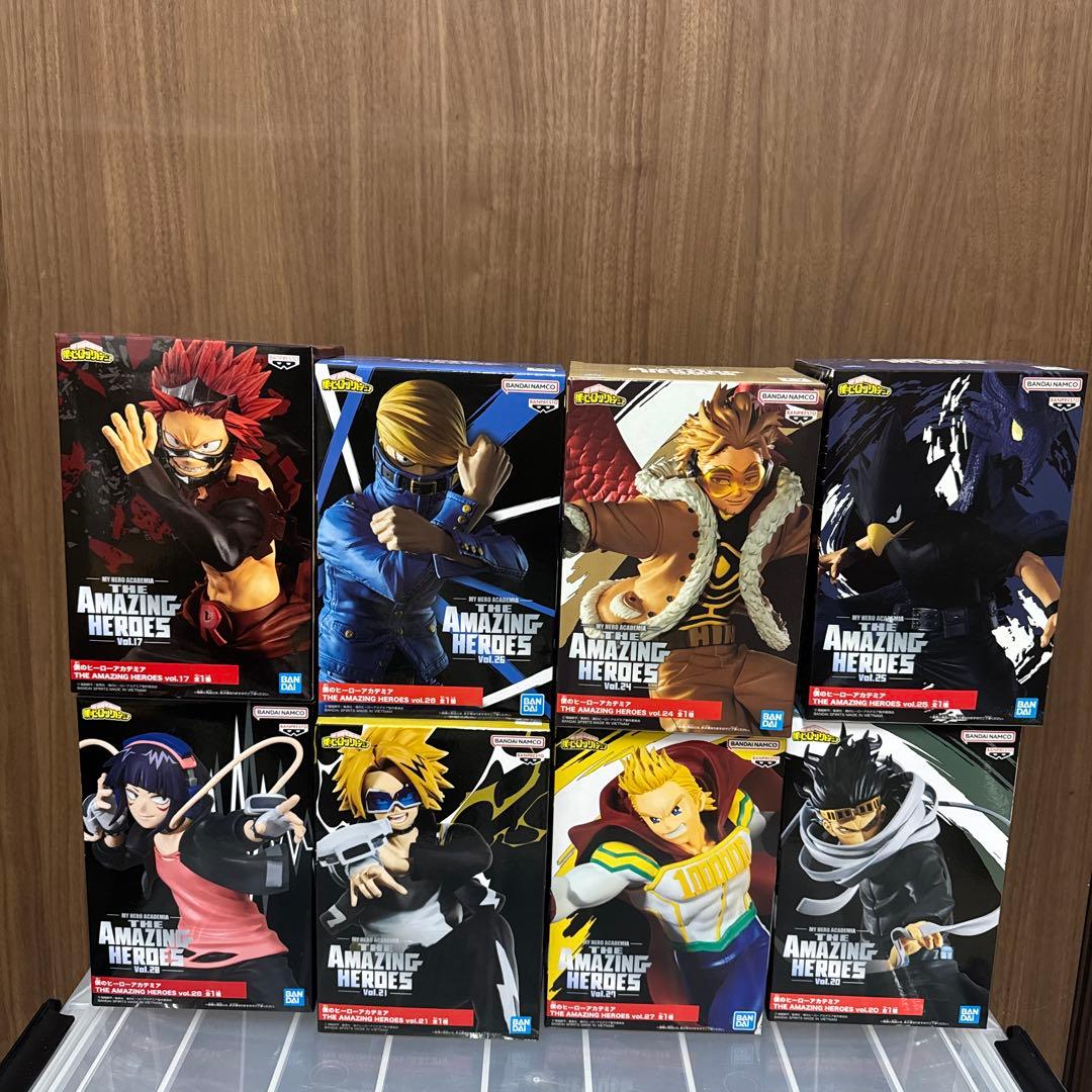 AMAZING HEROES 僕のヒーローアカデミア 8体セット