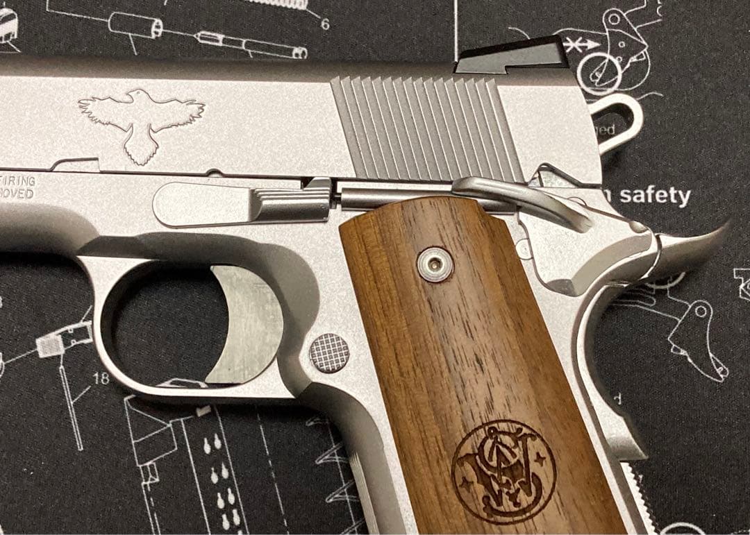 新品未使用 限定 WA SW 1911 GUNSITE EDITION シルバー