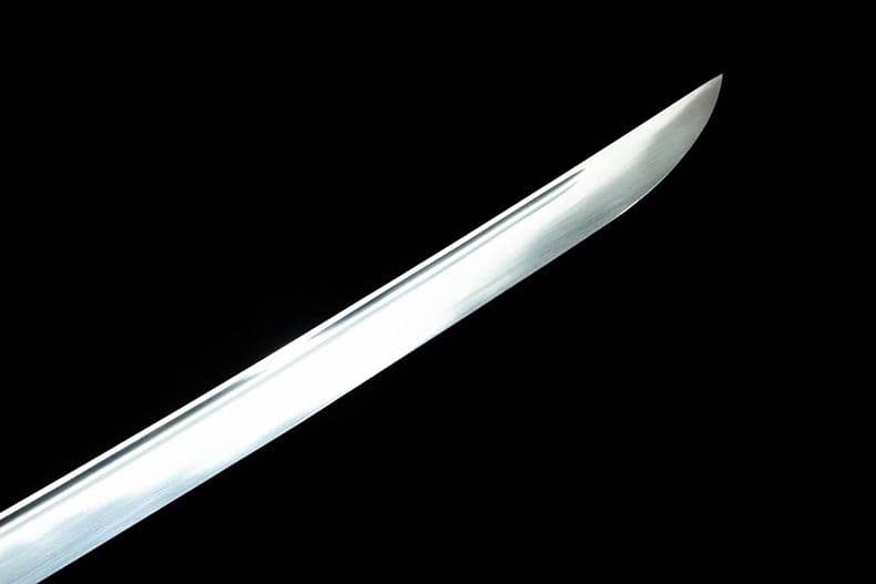 【黒逆苗刀】繍春刀 牛尾刀 苗刀 手鍛造打 鋼刀 冷兵器 古兵器 武具 刀装具