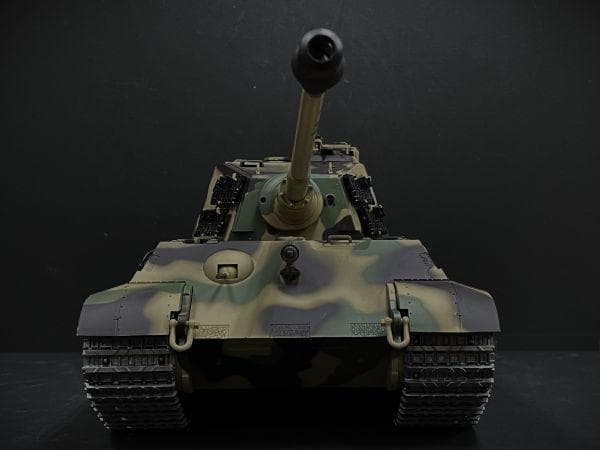 技術基準適合証明済【メタルキャタピラ仕様】 ヘンロン 1/16 キングタイガー