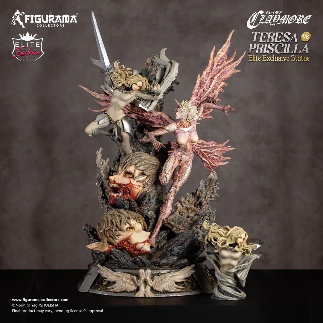 Figurama Collectors CLAYMORE テレサVSプリシラ