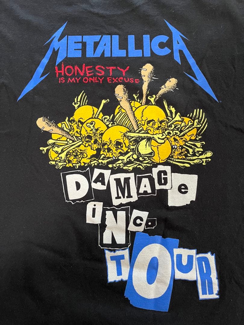 LLICA Tシャツ Damage Inc メタリカ Pushead