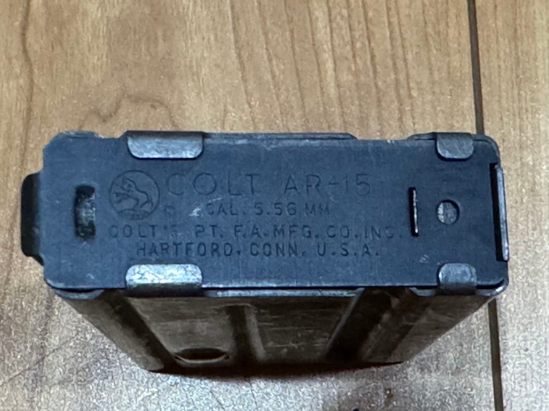 米軍実物 M16（AR-15）用 Colt製 20連マガジン ナム戦装備に！