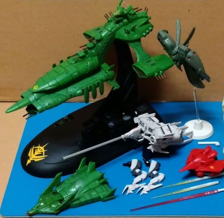 【オマケ付】 機動戦士ガンダム 0083 ムサイ級ペール・ギュント 軽巡洋艦