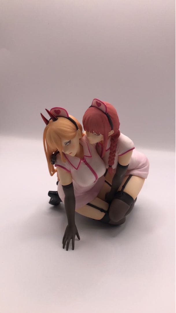 【汚れ有】フリュー パワー&マキマ ナースVer. 1/7スケールフィギュア