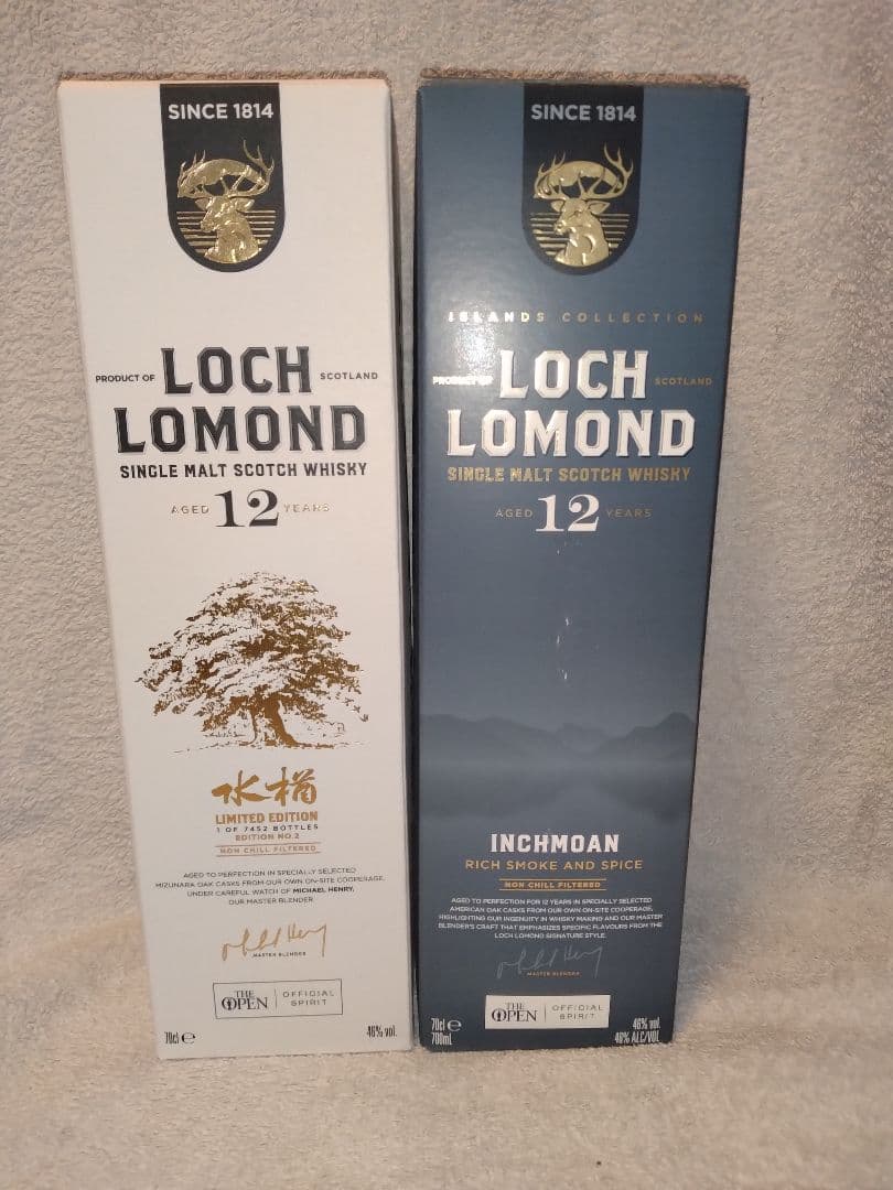 ロッホローモンド12年 ミズナラ & INCHMOAN セット
