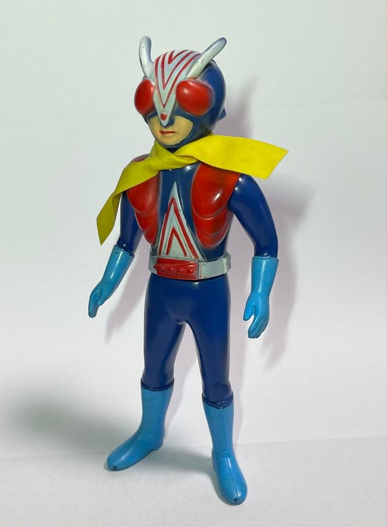 【当時物】ポピー ライダーマン 15cm ミニソフビ
