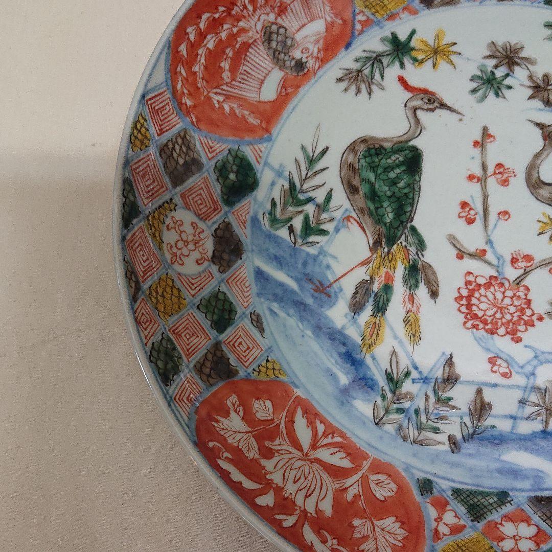 花鳥文  皿