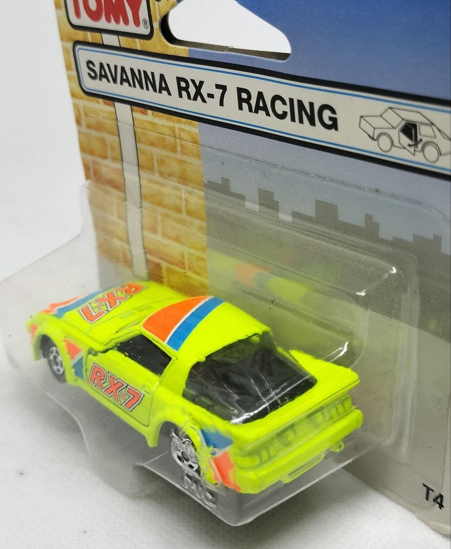 《UKトミカT4》逆輸入ヨーロッパ輸出用【サバンナRX -7レーシング】未使用