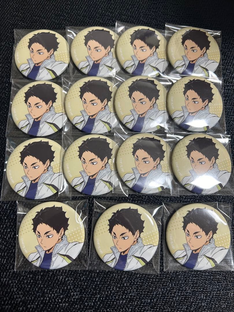 ハイキュー 缶バッジ 赤葦