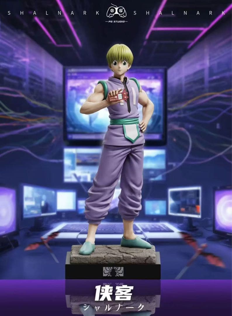 hunter×hunter シャルナーク ガレージキット ガレキスタチュー ②