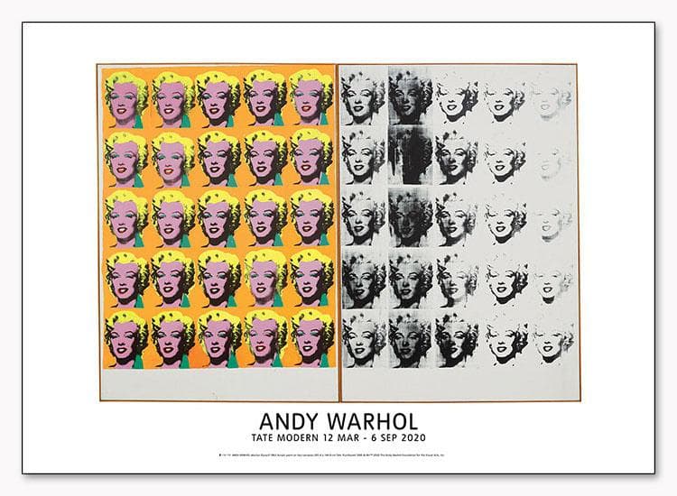 額装品/Marilyn Diptych 1962/アンディ ウォーホル