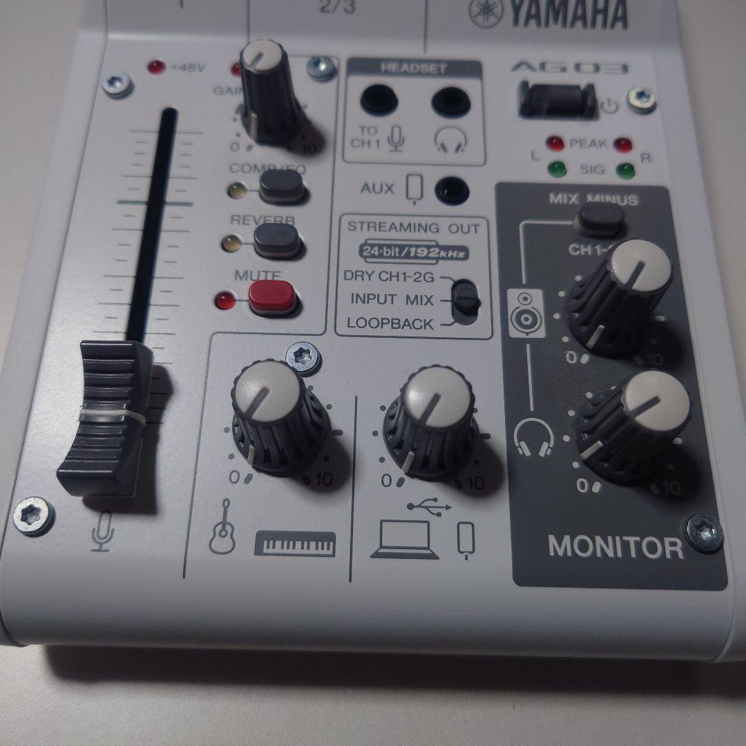 DTM・DAW YAMAHA AG03mk2