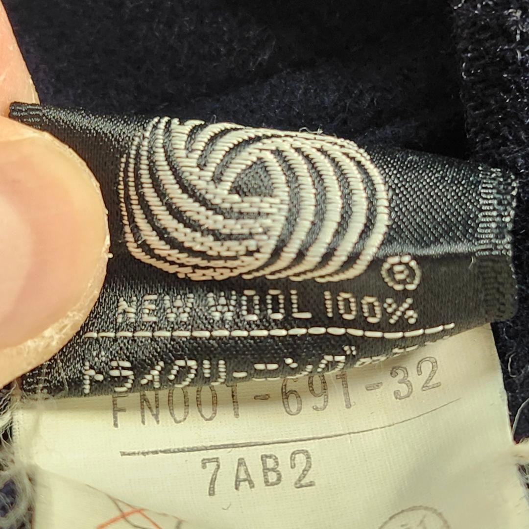 専用　売約済み　バーバリー リバーシブルコート ダブルフェイス ネイビー　7号