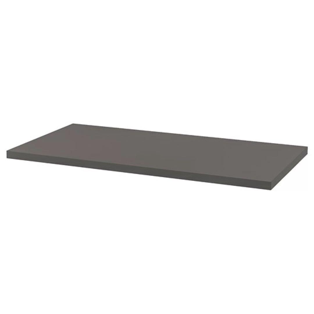 美品IKEA LAGKAPTEN ラグカプテン　 天板のみ ダークグレー