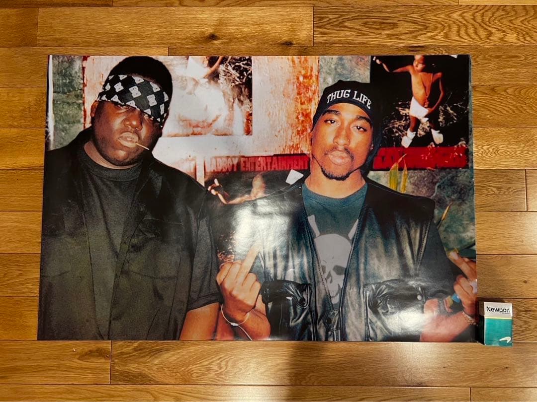 特大☆Biggie 2Pacポスター