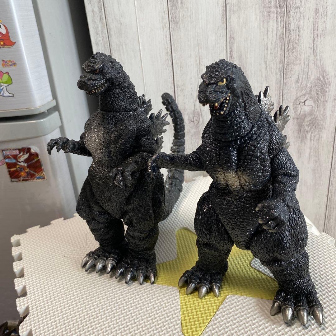 ゴジラフィギュア 2体セット ブラック