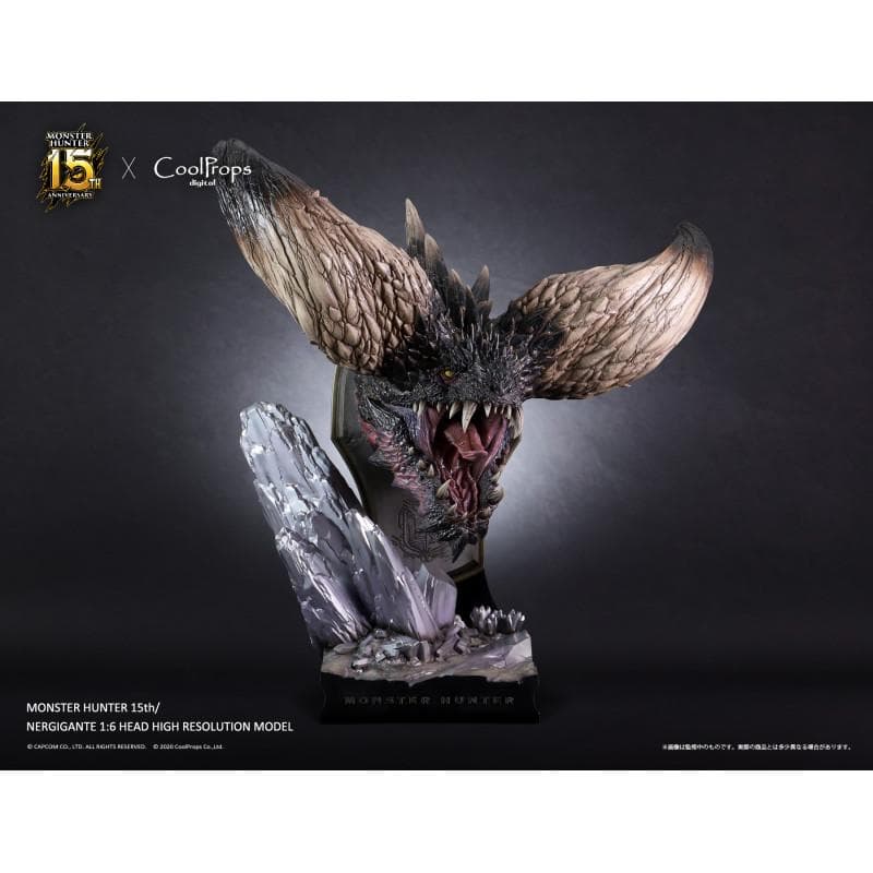 【新品】フィギュア モンスターハンター ネルギガンテ 1/6 ヘッドモデル