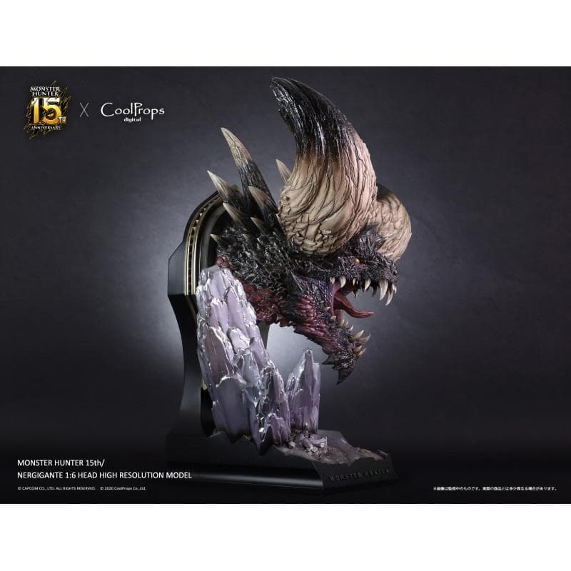 【新品】フィギュア モンスターハンター ネルギガンテ 1/6 ヘッドモデル
