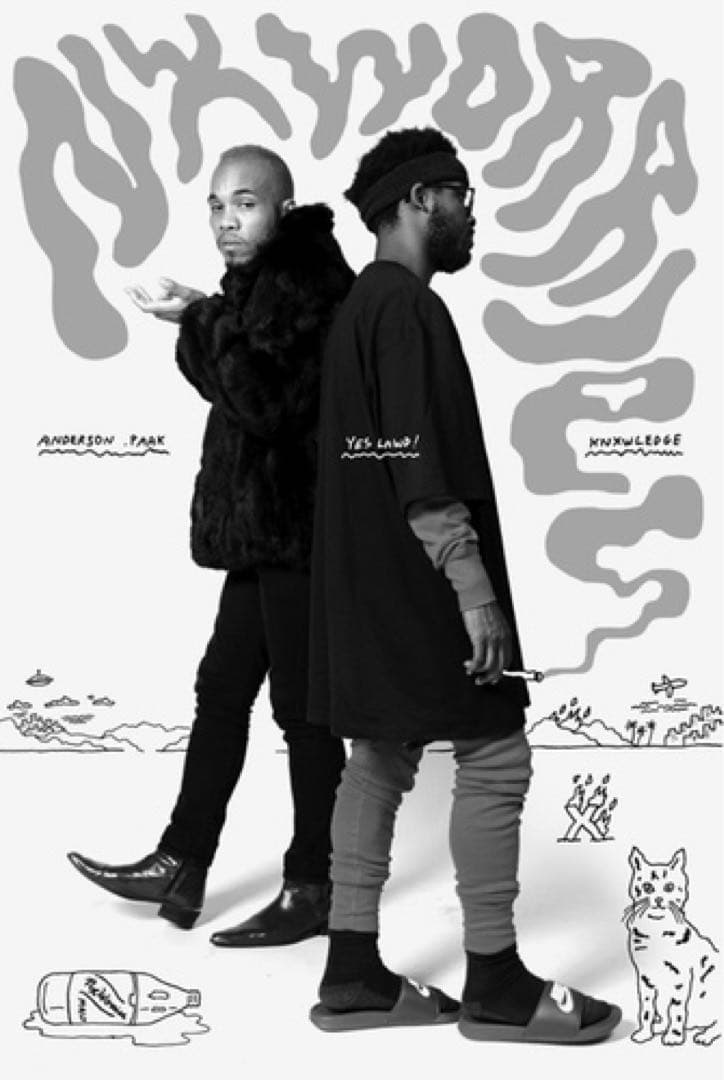 Anderson .PaakとKnxwledge NxWorries ポスター