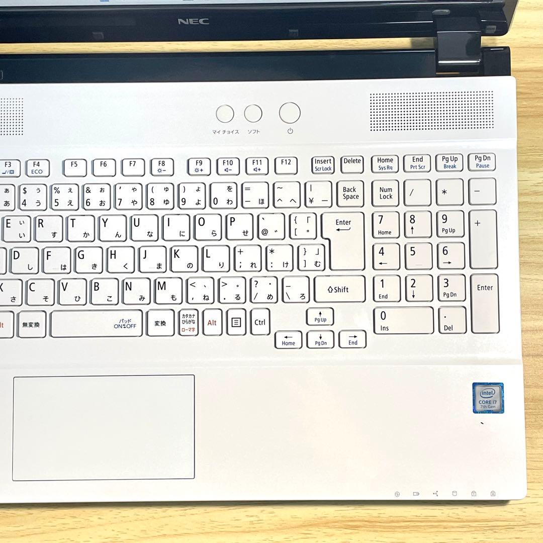 Windowsノート本体 NEC LAVIE/Corei7/16GB/SSD512GB/Blu-ray