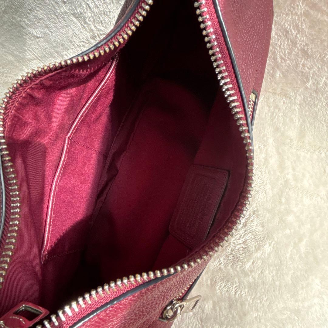 miiコーチ ショルダー バッグ レザー2way ワンショルダー 肩掛け